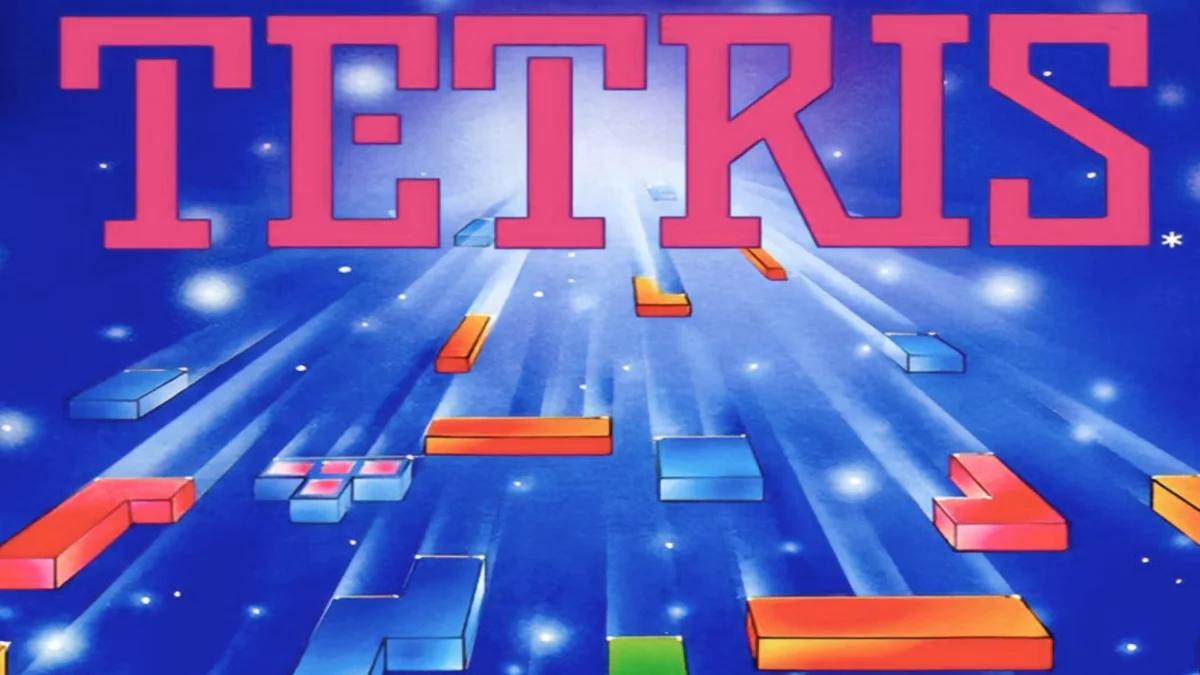 Tetris Cover für das Nintendo Entertainment System aka NES.