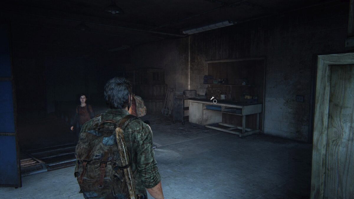 Die erste Werkbank in The Last of Us Part I findet ihr in einer Garage in den Randbezirken.