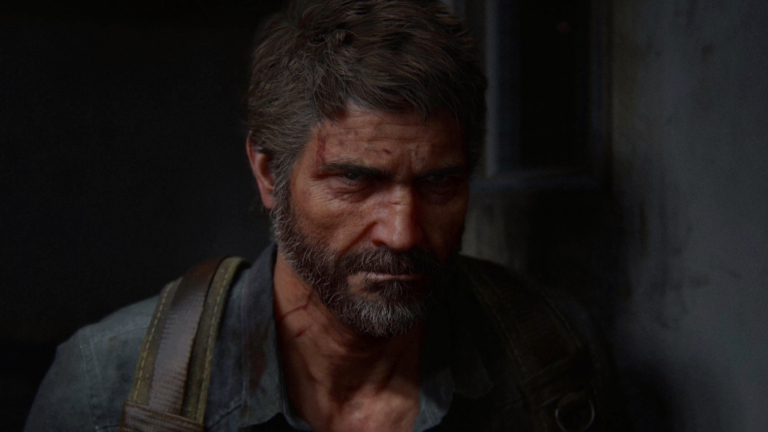 Eine Szene aus The Last of Us Part 2 Remastered zeigt einen Mann mit dunklen Haaren und Vollbart mit wütendem Blick.