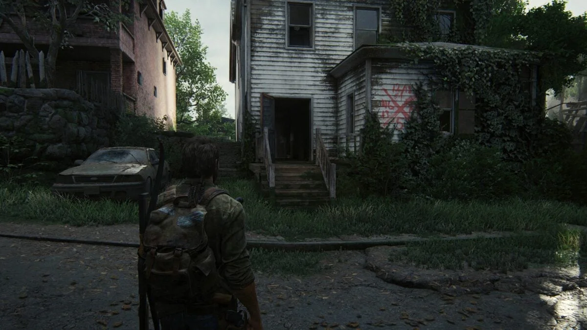 In diesem Haus in der Vorstadt findet ihr den sechsten Comic von The Last of Us Part 1.