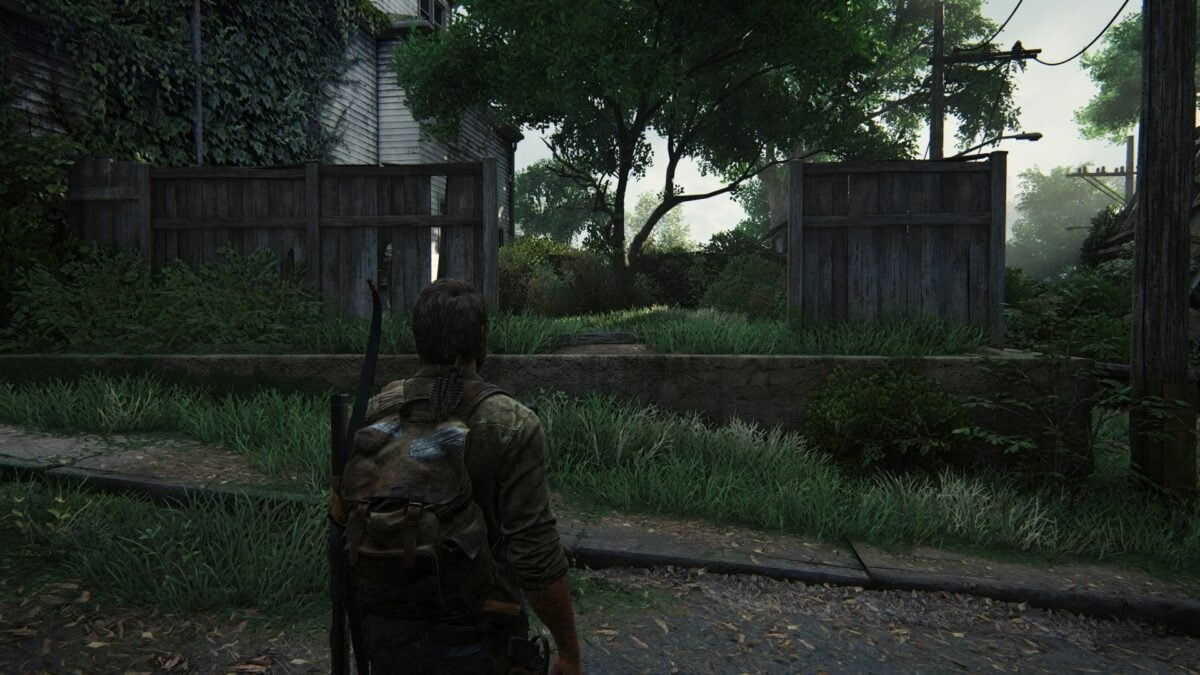 Der sechzehnte Firefly-Anhänger in The Last of Us Part 1 hängt an diesem Baum. 