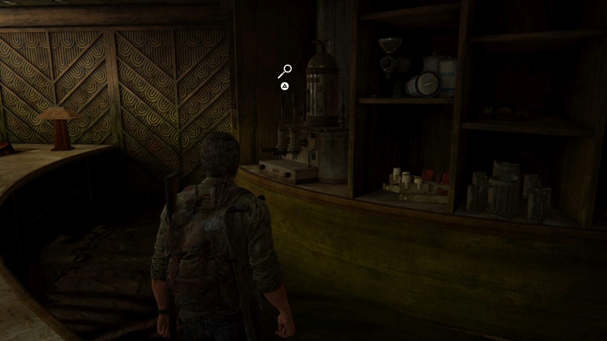 Joel vermisst seinen Kaffee in The Last of Us Part 1.