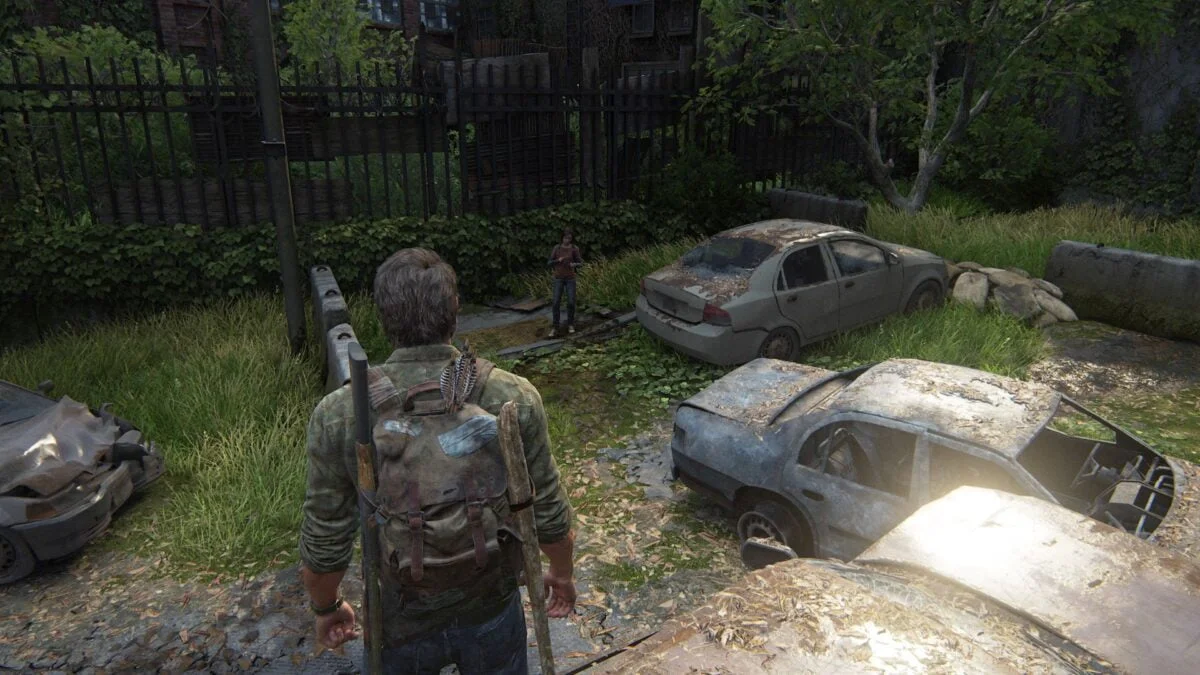 Ellie erzählt Joel in The Last of Us Part 1 ihren ersten Witz.