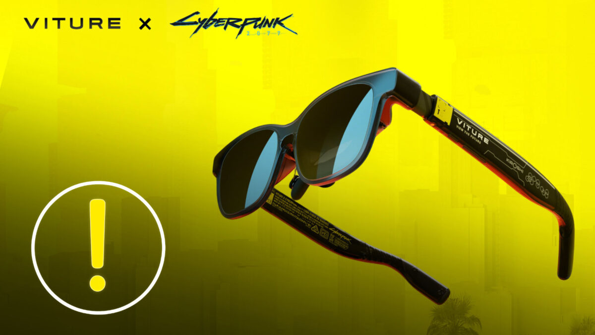 Viture x Cyberpunk 2077 Luma Cyber XR Glasses – futurale XR-Brille im Cyberpunk-Design mit AR-Technologie und Collector’s Edition Look