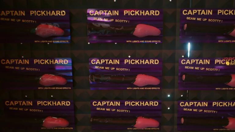 Captain Pickhard Dildos in Cyberpunk 2077