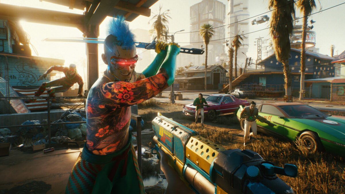 You will have to fight hard to get all 44 achievements in Cyberpunk 2077. © CD Project Red